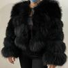 Super Winter Women Thick Faux Fur Coat Fur Jacket Plus Size Jackets Female Vest
