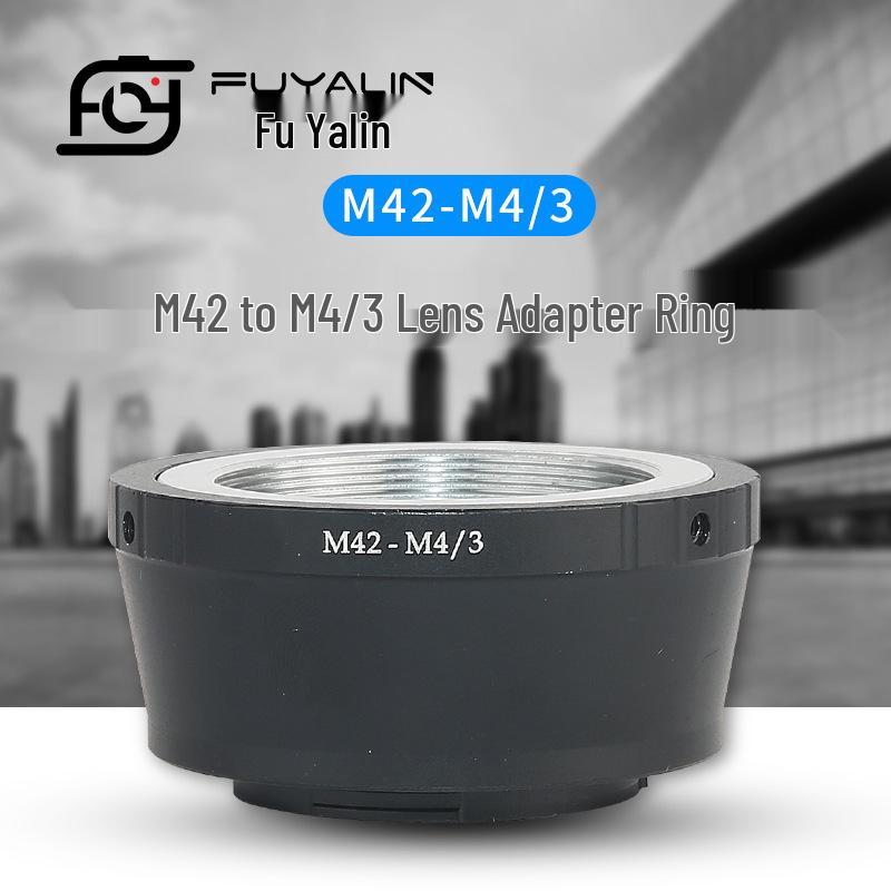 FUYALIN M42-M4/3 Adapter voor M42 Lenzen op Panasonic/Olympus Mirrorless Camera's (EP1)