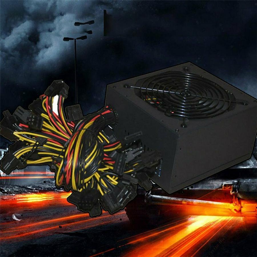 2400W ATX Mining Power Supply 8 Graphics Cards