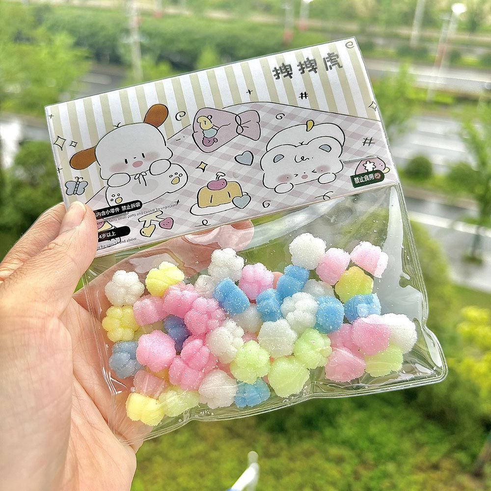 Healing Kawaii Macron Small Cat'S Claw Snapper Pinch Press Plaything Cute Room Decoration Pendant Girl Kids Birthday Present Ornaments