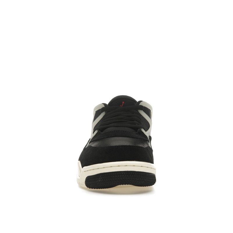 Air Jordan 4 RM Černá Plachetnicová Pánské Tenisky Kokosové Mléko Gym-Red FQ7939-006