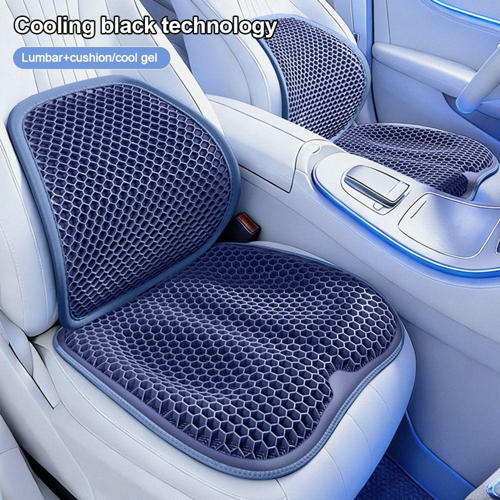 Breathable Gel Seat Cushion for Car Seat Summer Car Seat Cushion Pad Car Back Support  Home Use