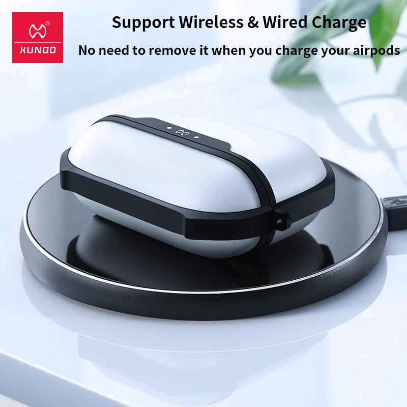 XUNDD For Apple Airpods Pro 3 2025 Case Luxury Earphone Casing Matte Transparent Cover Airbag Shockproof Bumper Protective Cases