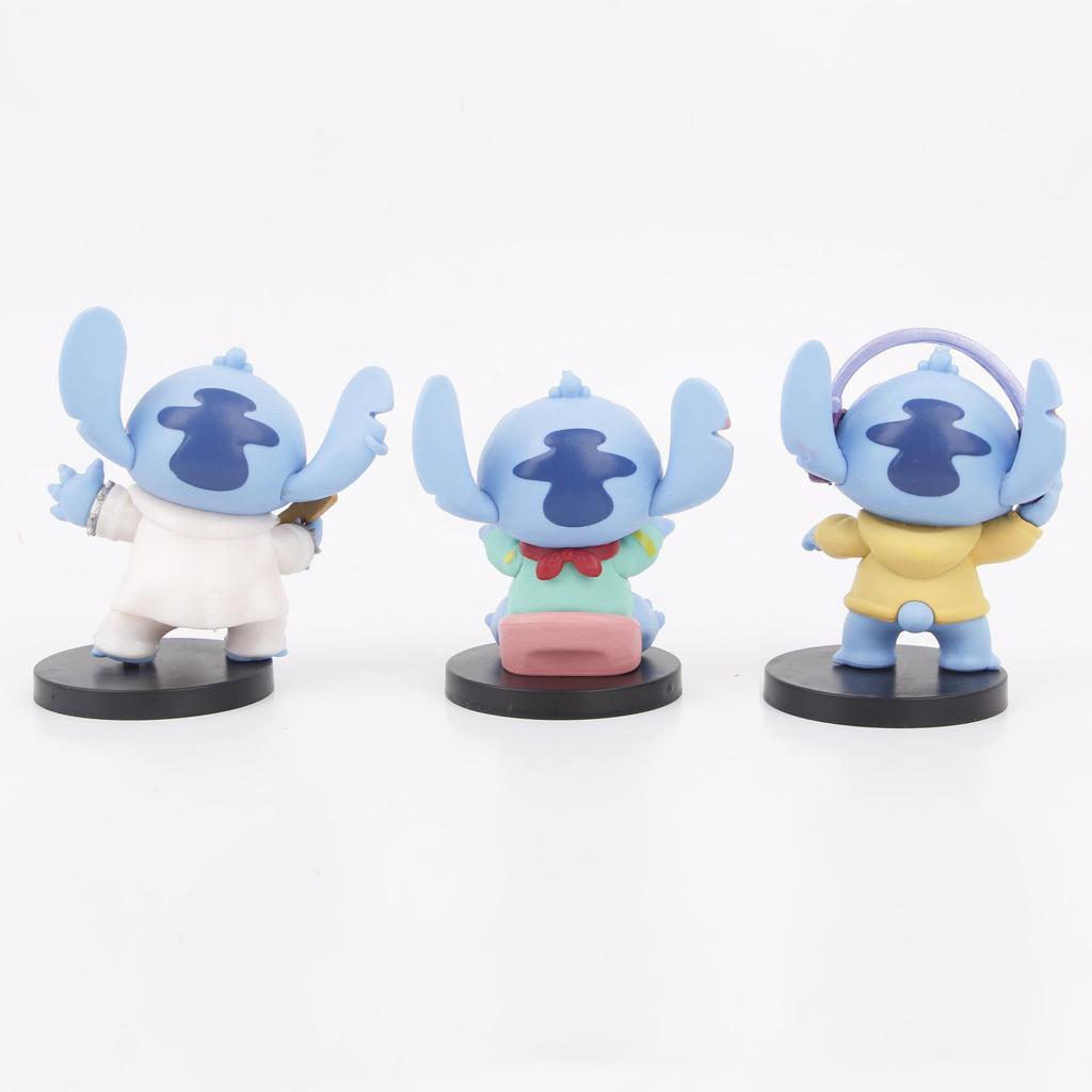 Anime Lilo & Stitch Happy Guitar Stitch Figure Ornament