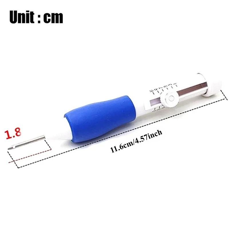 1 Set Punch Needle Tool Set for Embroidery, Adjustable Pen with Needles, Complete DIY Sewing & Stitching Supplies