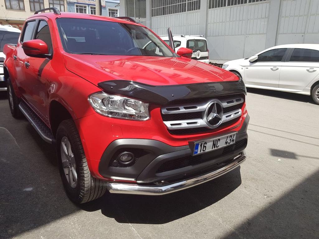 Дефлектор капота (EuroCap) для Mercedes X class