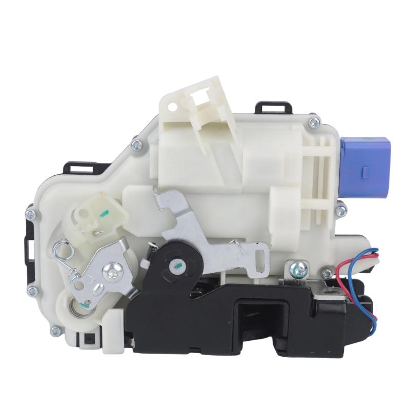 Car Door Lock Actuator Assembly for Left Front Door Repair, Replacement Part with Wire Lead, Metal Linkage and 5J1837015 Reference