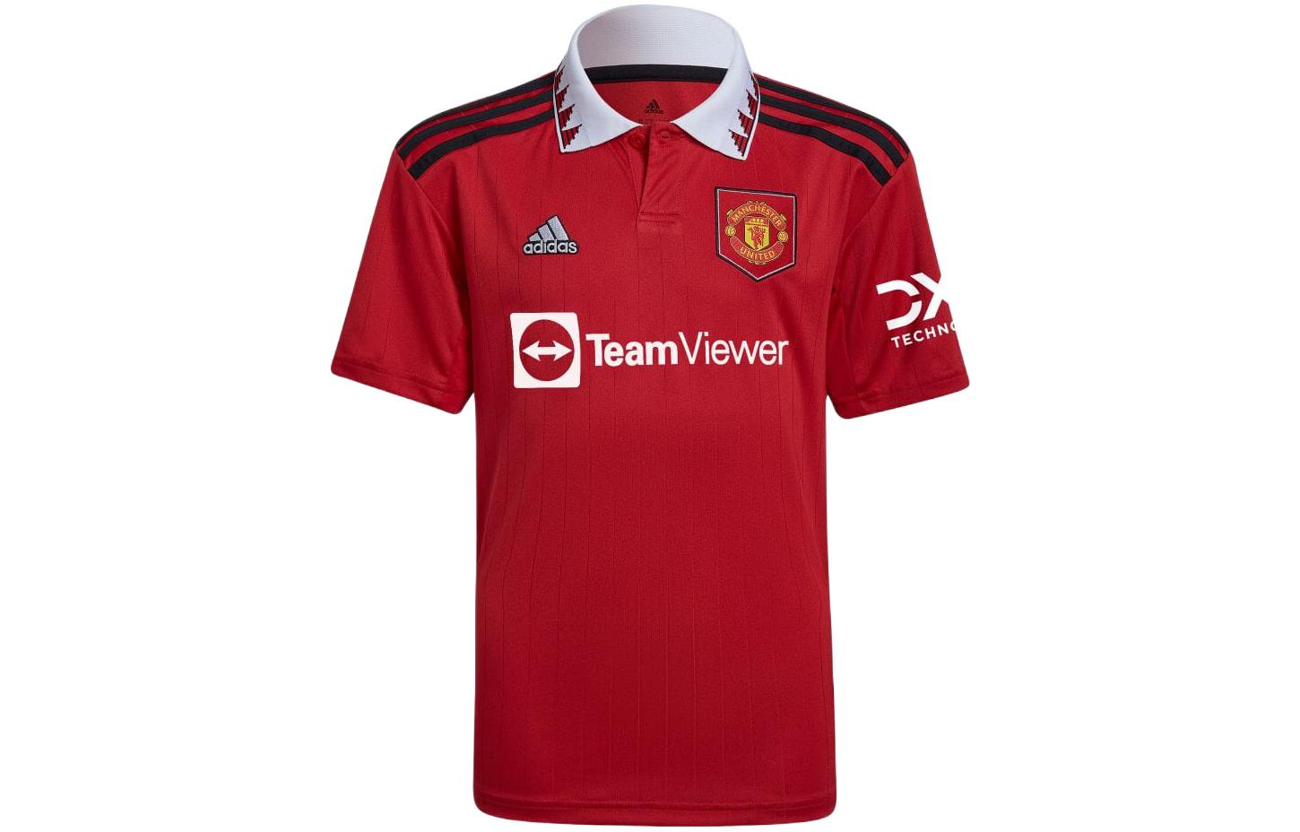 

Adidas Manchester United T Shirt Red Kids H64049 152