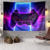 Colorful Gamer Artwork Tapestry Room Decoration Wall Hanging for Living Room Bedroom, dormitory, Birthday and Christmas gifts