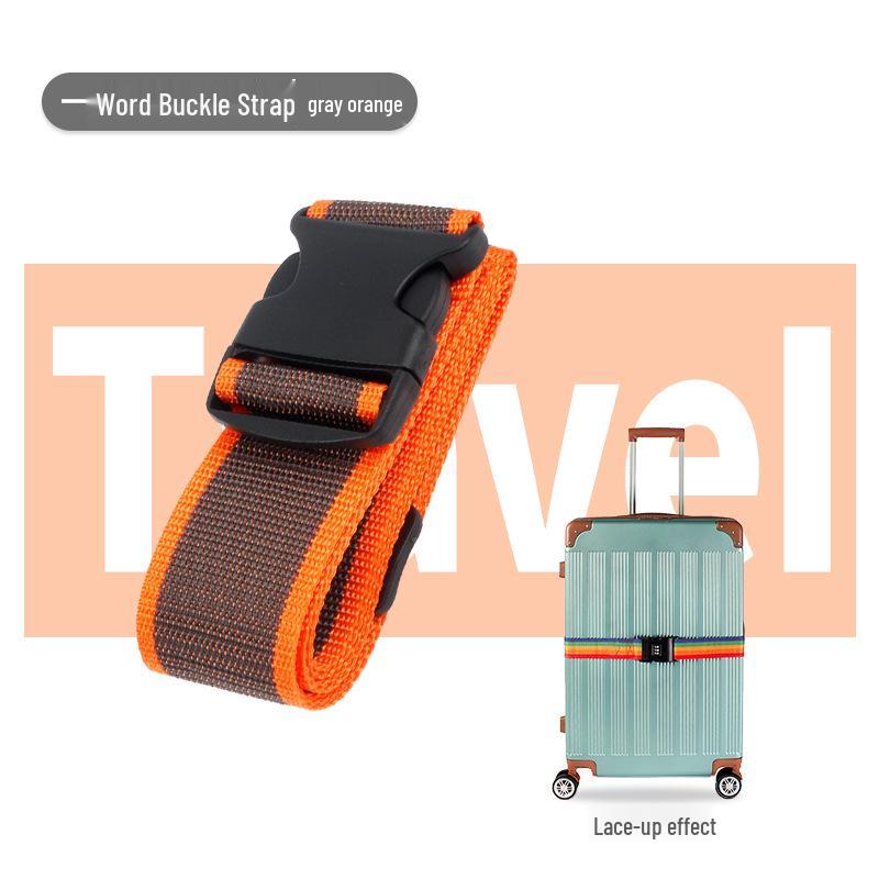 Polypropylene One-Word Luggage Strap for Suitcase Reinforcement with Wheels