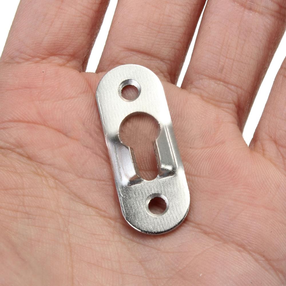Metal 44mmX16mm Cabinet Photo Painting Shelfs Fixing Home Decor Picture Hanger Fasteners Frame Hook