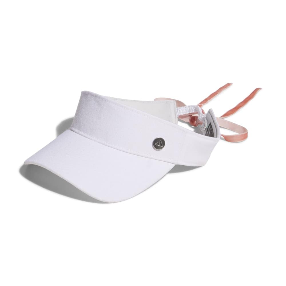 

[Adidas Golf] Гольф-кепка Металлический логотип Лента Козырек Женская Белый Свободный размер