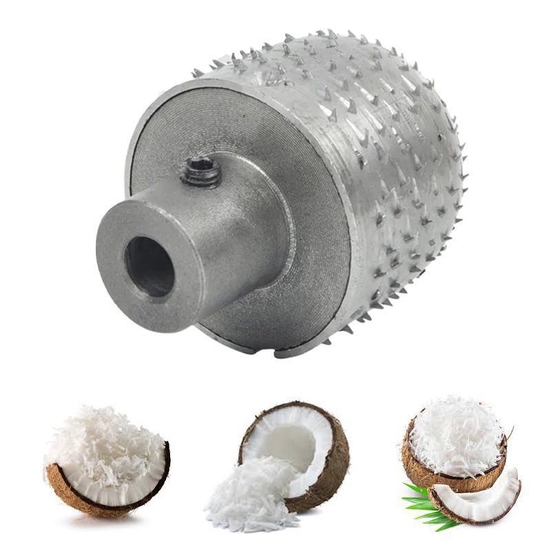 Electric Coconut Grater Head Blade Heavy Duty 12/14Mm Coconut Grater Head Roll Granate Model Coconut Graters Machine Head 1Pc