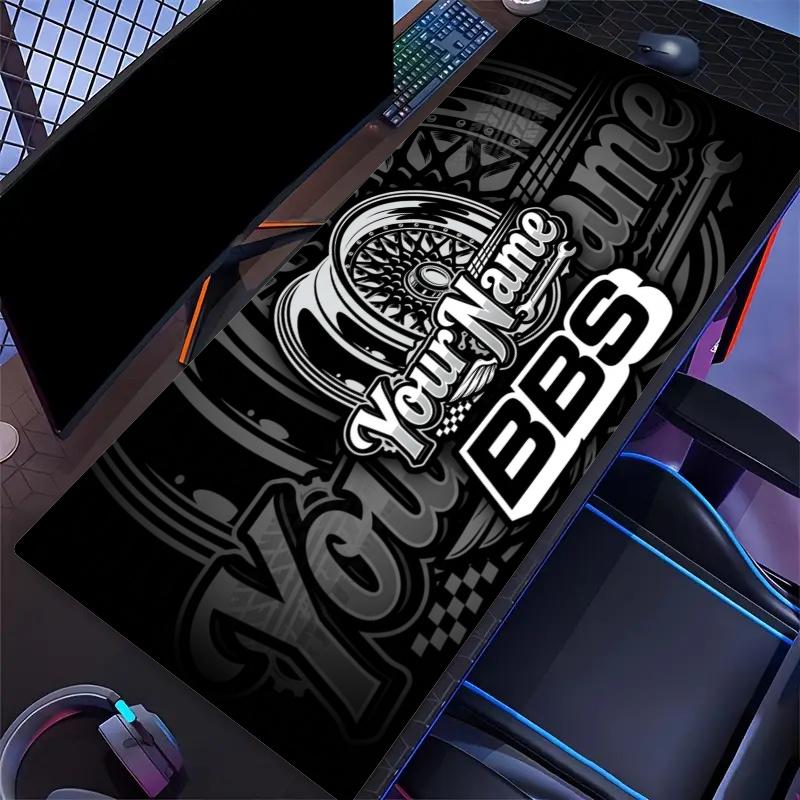 Bbs 50Th Anniversary Custom Name Large Size Mouse Pad Gaming Table Cushion Nonslip Laptop Tablet Big XXL Mat Mini PC Playmat With Lock edge