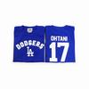 [Fanatics] Fanatics Los Angeles Dodgers Shohei Ohtani Name and Number T-Shirt Kids Blue ML25AS004J BLUE (BLUE)