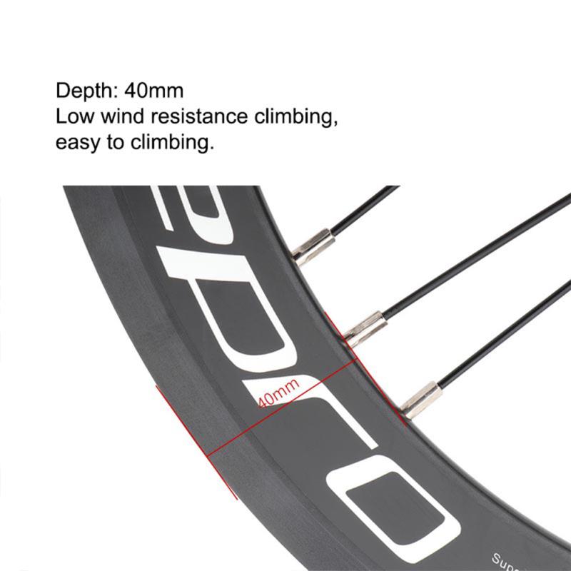 Ensemble de roues BMX de 16 po 349, roue de vélo pliante, frein à