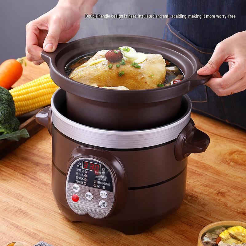Zhishi Automatic Ceramic Electric Stew Pot