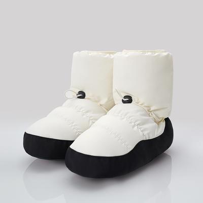 Winterstiefel Ballett Aufwärmschuhe Mädchen Kordelzug Stil Schuhe Damen Tanz Ballett Warm