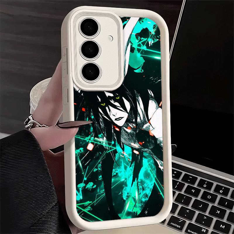 

Phone Case for Samsung Galaxy S26 S25 Ultra S24 FE Bleach Ulquiorra Cifer 4 Shell S23 Plus S22 + S21 S20 5G Soft Silicone Funda Samsung S26