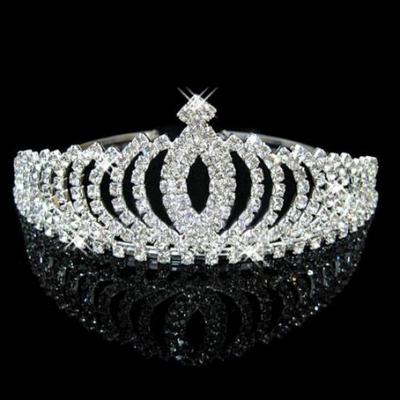 Schillernde Strass Braut Prinzessin Hochzeit Tiara Krone Party Prom Schmuck Geschenk