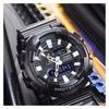 Casio G-SHOCK Series Tidal Moon Phase Black Warrior Fashion Trend Sports Waterproof Square Shock Movement Quartz Movement Resin Strap GAX-100B-1APRD