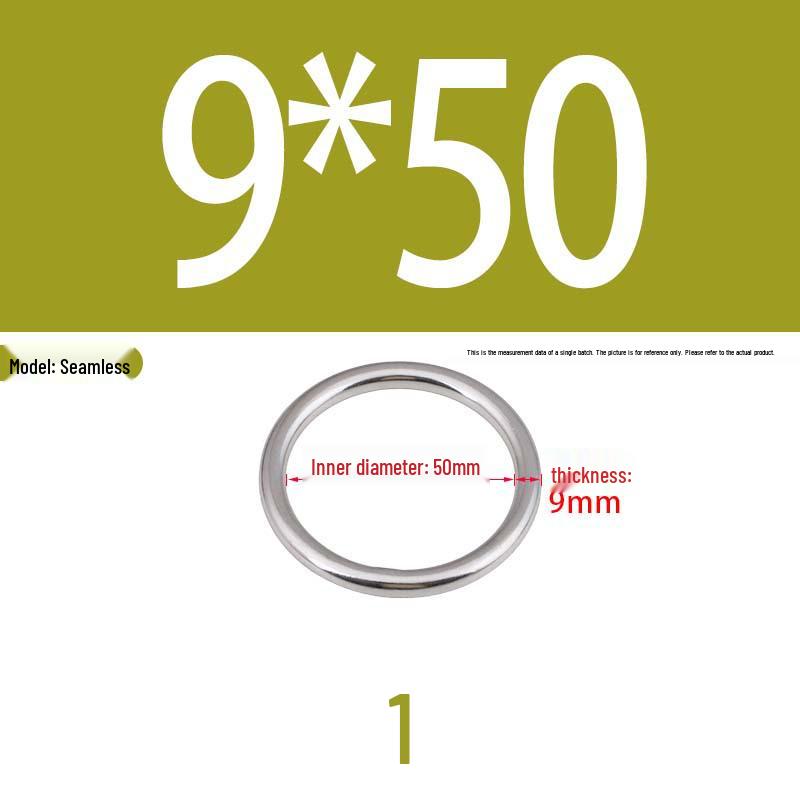 304 Stainless Steel Seamless O-Ring for Lifting and Hammock Yoga Connection