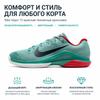 Nike Court Air Zoom Vapor 12 HC Cannon Heren Sneakers Petrol Wit Adobe FV5552-004