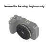 32mm F10 Free Focus Pancake Lens For Sony E Mount/for Nikon Z-Mount/for Fuji X-Mount/EF-M/M43 Mount Series Free Focus Len Camera