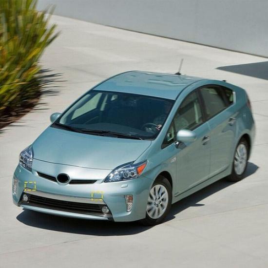 Right and Left Front Tow Hook Bumper Eye Cover Cap For Toyota Prius 2012-2015 2x