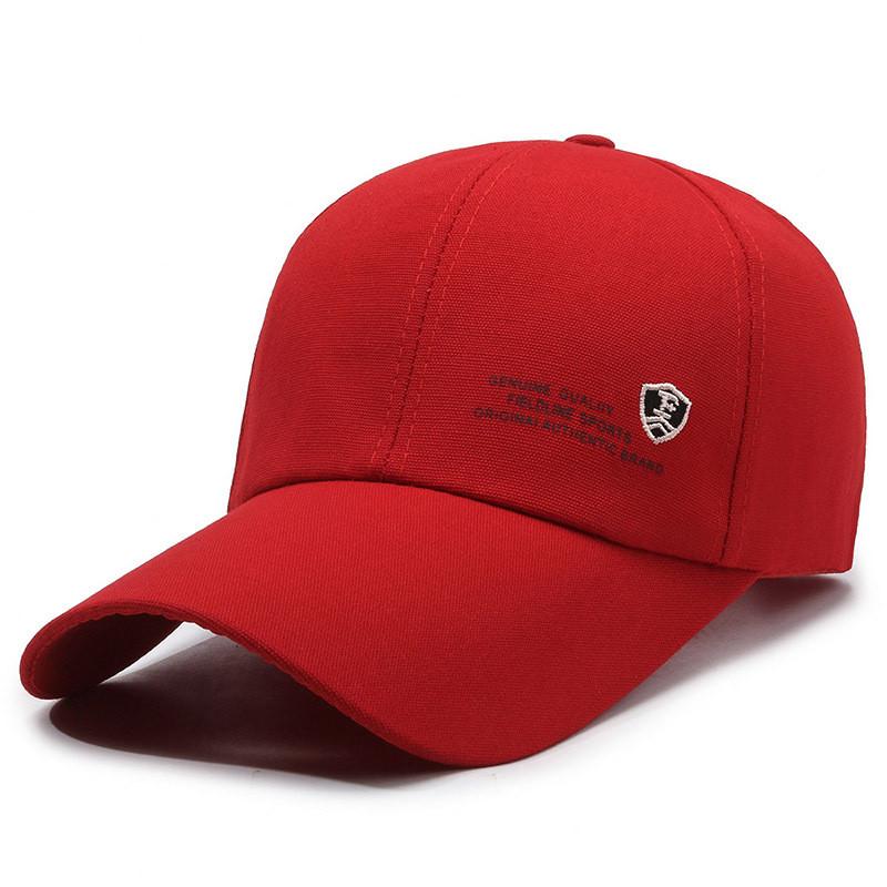 F Embroidery Letter Baseball Cap Sun Protection Hat Outdoor Solid Caps Color