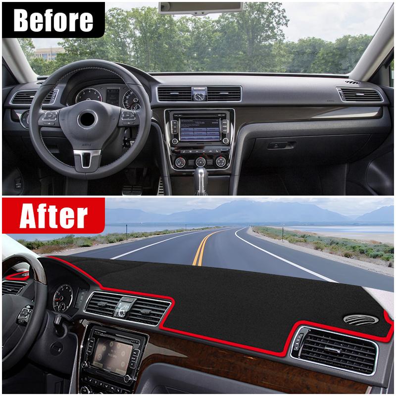 For Volkswagen VW Passat B7 2013 2014 Car Dashboard Cover Dash Mat Sun Shade Non-slip Pad Accessories