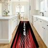 Hallway Runner Rug Racing Flag Theme Carpet Non-Slip Soft Easy To Clean Durable Car Modern Dynamic Decor Area Home Decor Mat