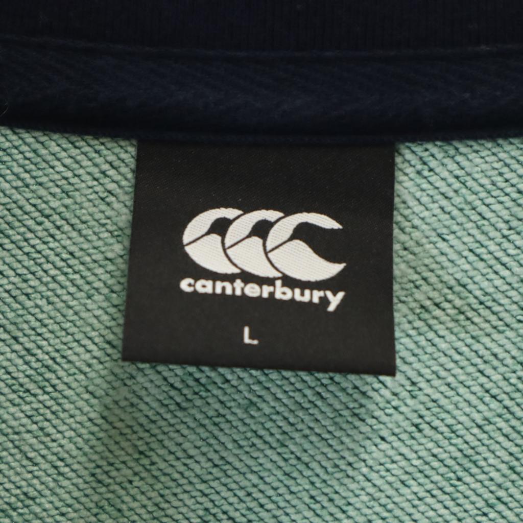 CANTERBURY OF NEW ZEALAND sweat Zip jacket L green Men's Used