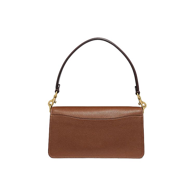 Coach Tabby 26 Top Handle Color Block Leather Shoulder Bag Women shoulder bag Mixed-Peony 76105-B4PW7