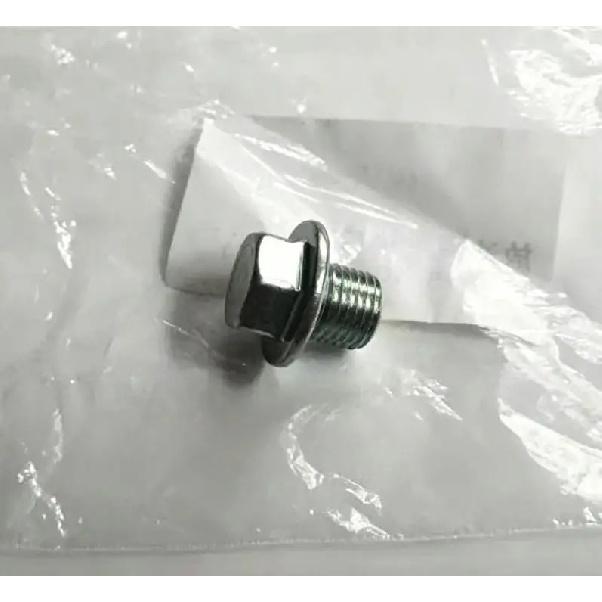 For Toyota Prado Crown Camry Previa Engine Oil Pan Drain Plug 90430-12031 Aluminum Composite Gasket Screw