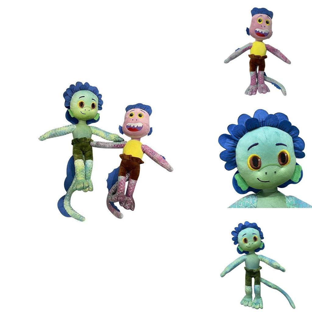 Adorable Pixar Luca Alberto Plush Toy 40cm Soft Stuffed Doll For Kids And Children