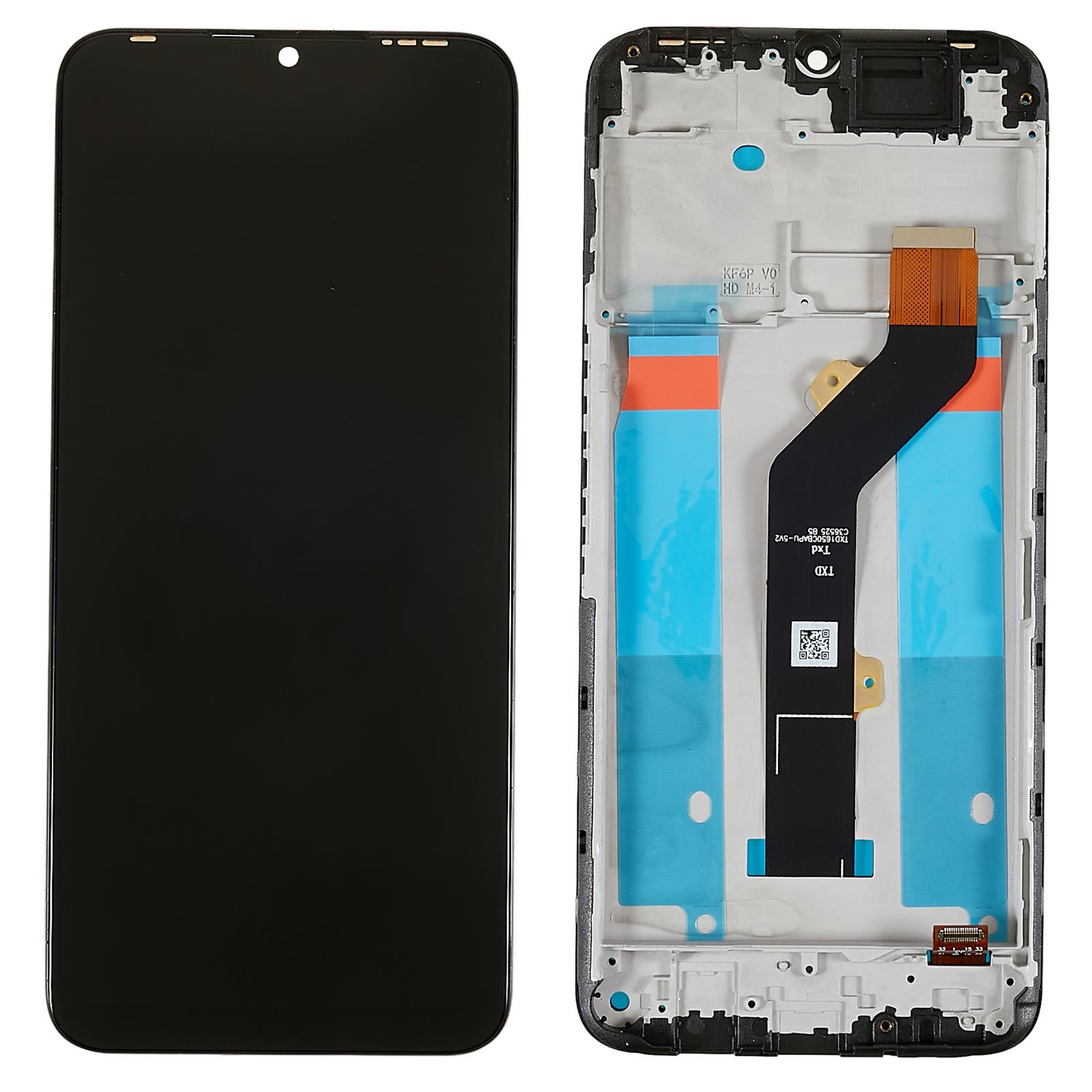 

For Tecno Spark 7 4G Grade C LCD Screen and Digitizer Assembly+Frame Replacement Part (without Logo) A
