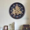 Kreative Dynamische Zahnraduhr Wohnzimmer Industriell Retro Wanduhr Dekoration Modernes Café Uhr