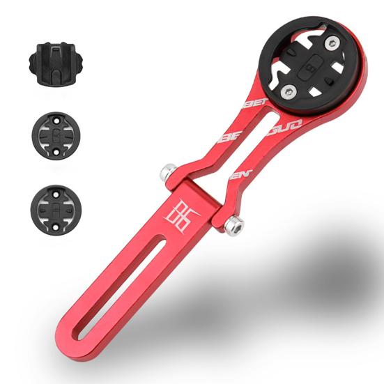 Bike Computer Mount Angle Adjustable Lightweight Heavy Duty Aluminum Alloy Universal Mountain Road Bike Handlebar Computer Holder Cycling Accessories