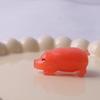 10pcs Temperature Reminder Roast Pig Ornament Color Changing Rearview Mirror Decoration  Girl