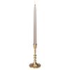 Gold Aluminum Taper Candle Holder 17.5cm