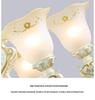 European Retro Resin Chandelier for Living Room, Restaurant, or Bedroom - Warm Atmosphere and Unique Style