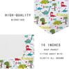 Cartoon Dinosaur Pattern Mattress Three-Piece Digital Printing Mattress Three-Piece Bedding Set