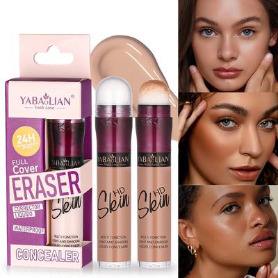 Liquid Foundation Concealer Makeup Hydratační hydratační make-up pro rozjasnění tónu pleti Oil Control Concealer Pen