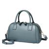 High-quality cowhide handbag OEM plus light luxury premium travel bowling bag
