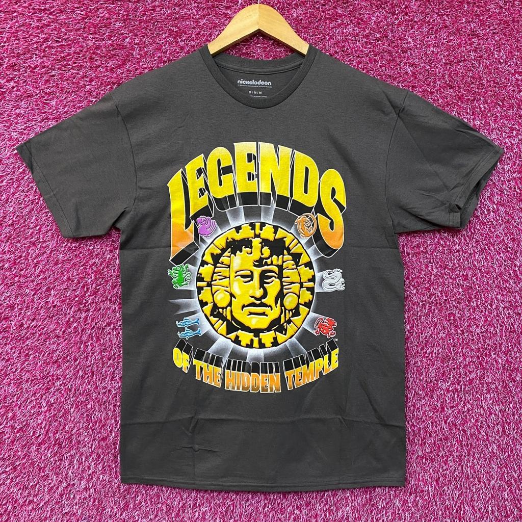 Nickelodeon Legends Of The Hidden Temple Gray T-Shirt