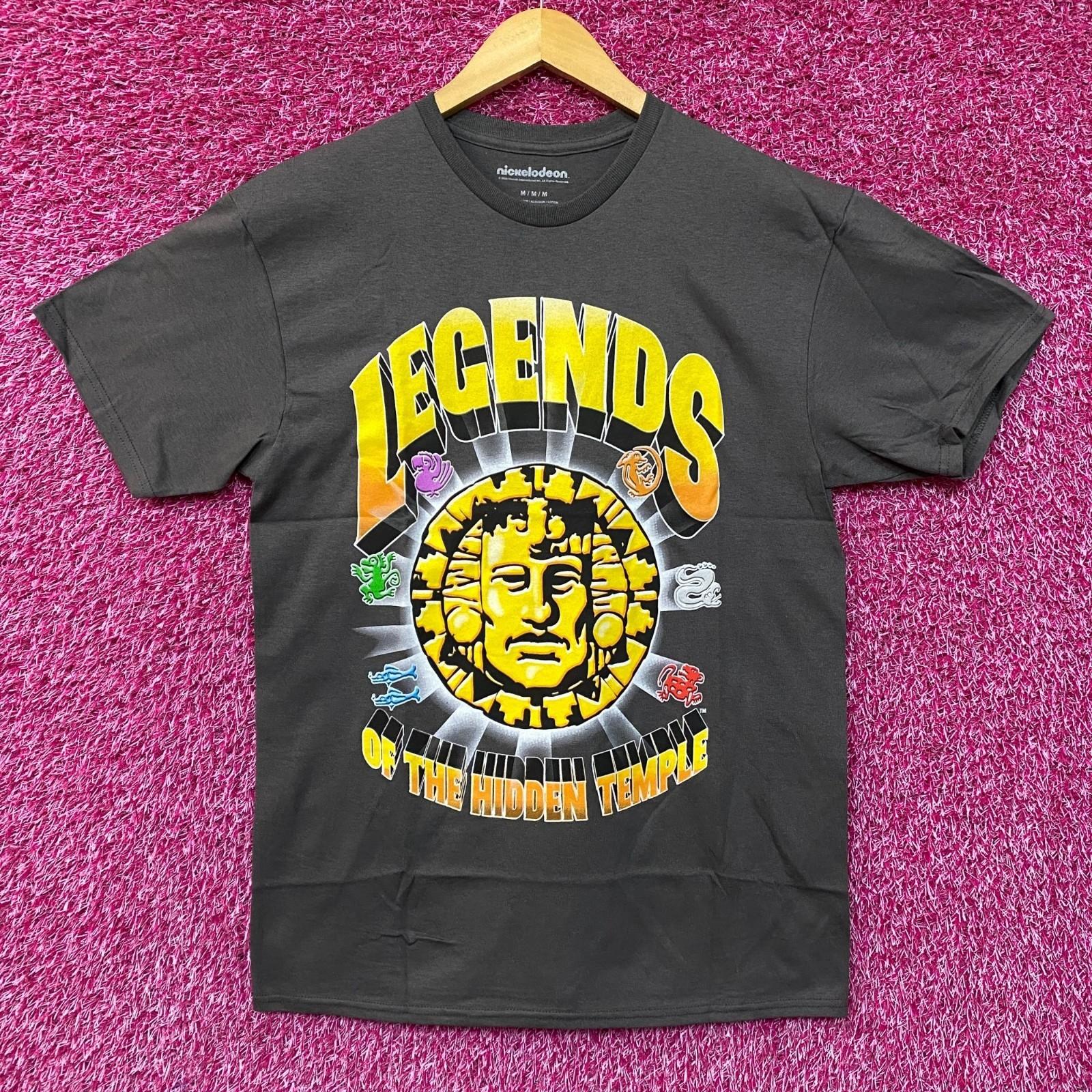 Nickelodeon Legends Of The Hidden Temple Gray T-Shirt M