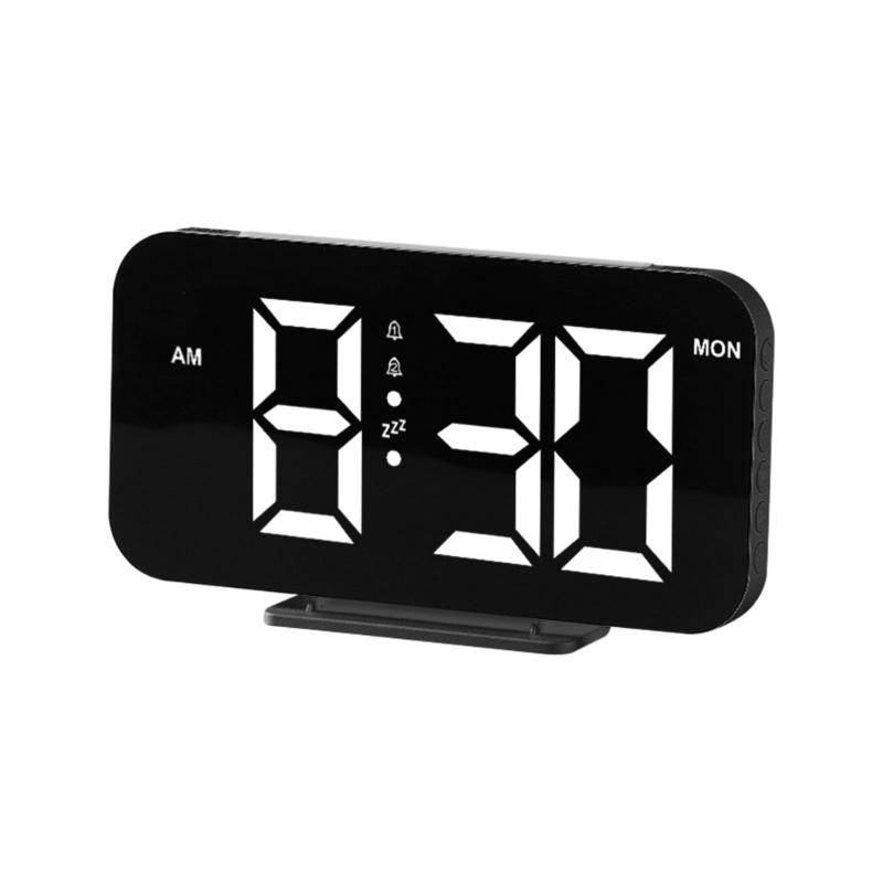 

Stylish Electronic Clock with Multi color Lighting Modern Large LED Display Perfect for Home and Office Use