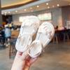 Sandaler för flickor, Sommarens Nyheter, Mjuka Halkfria Plattfotade Strandskor, Trendiga Prinsesskor för Äldre Barn