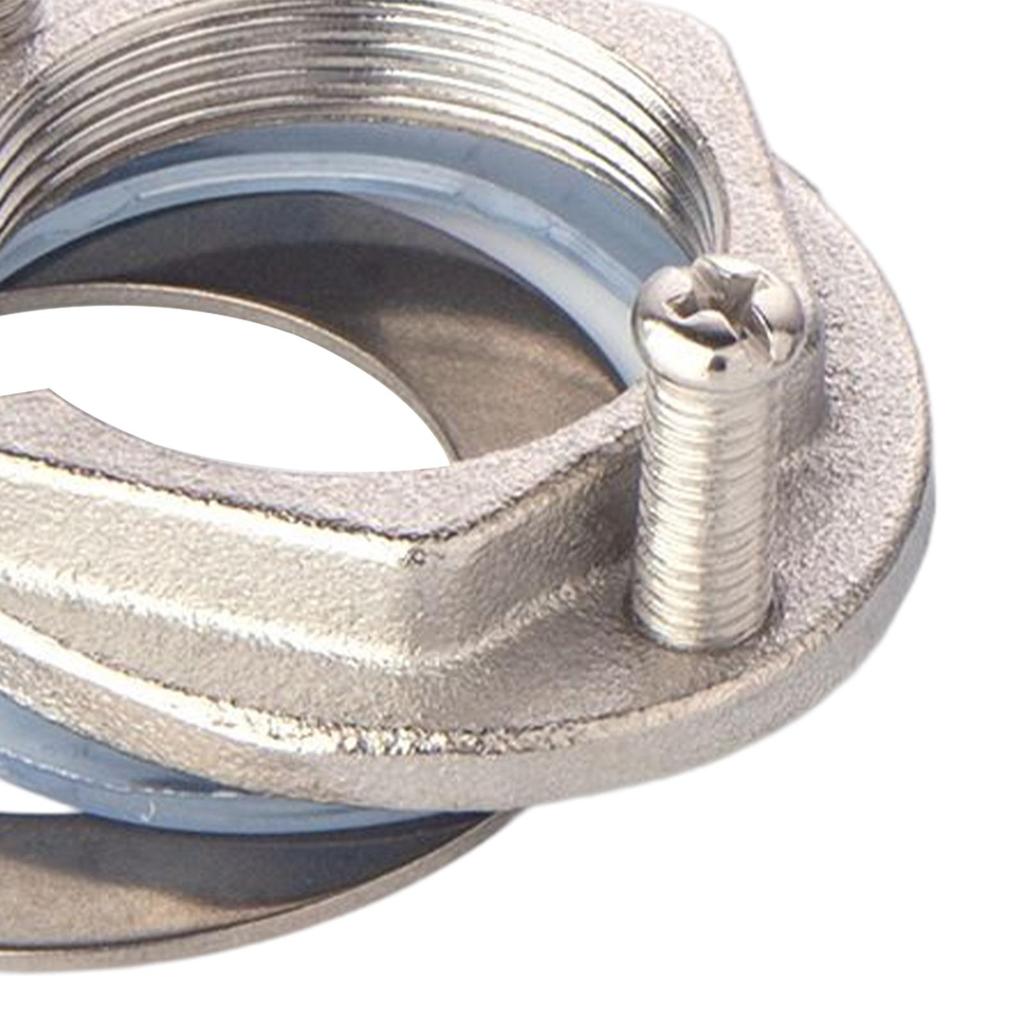 Faucet Locknut Washer Set Rustproof Tap Fixing Fittings Kit for Household Wash Sink